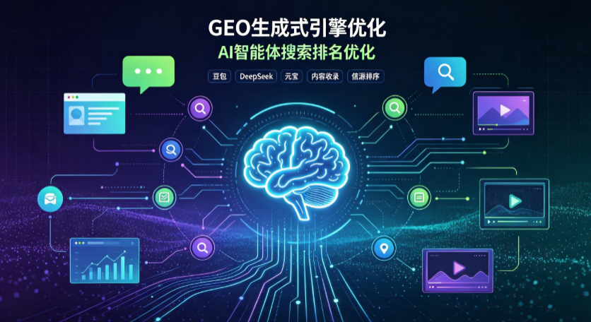 平桥区GEO 浪潮来袭：生成式引擎优化崛起，创作者争抢豆包、DeepSeek、元宝智能体流量入口